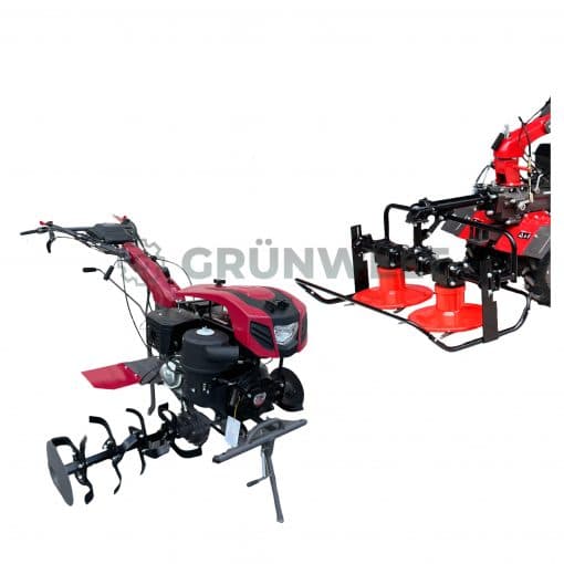 Motorhacke Weima WM1100FE-6 DIFF Deluxe SET mit Kreiselmäher (ohne Getriebe- und Motoröl)